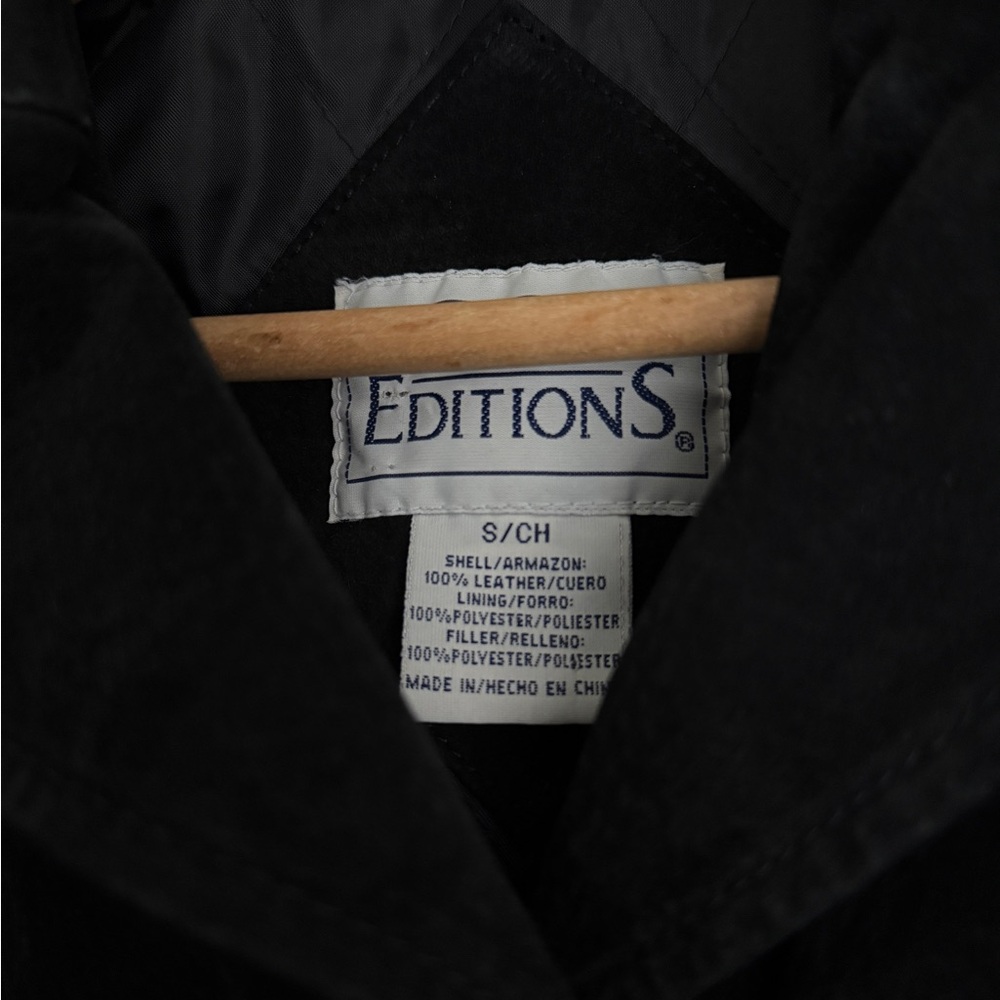 Black suede chore jacket - Picture 3 of 7